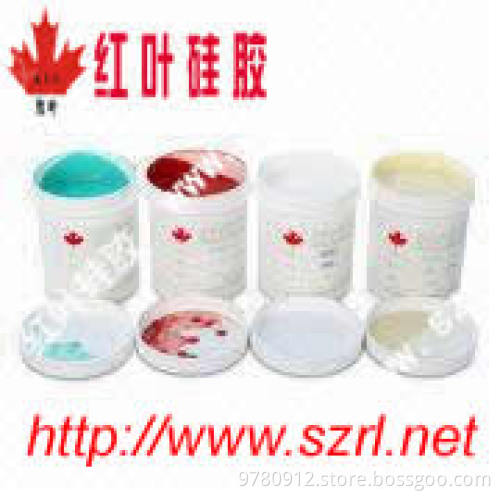 Pad printing silicone rubber